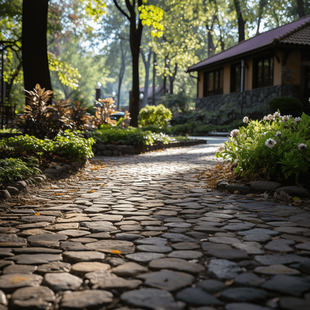 remove weeds between pavers