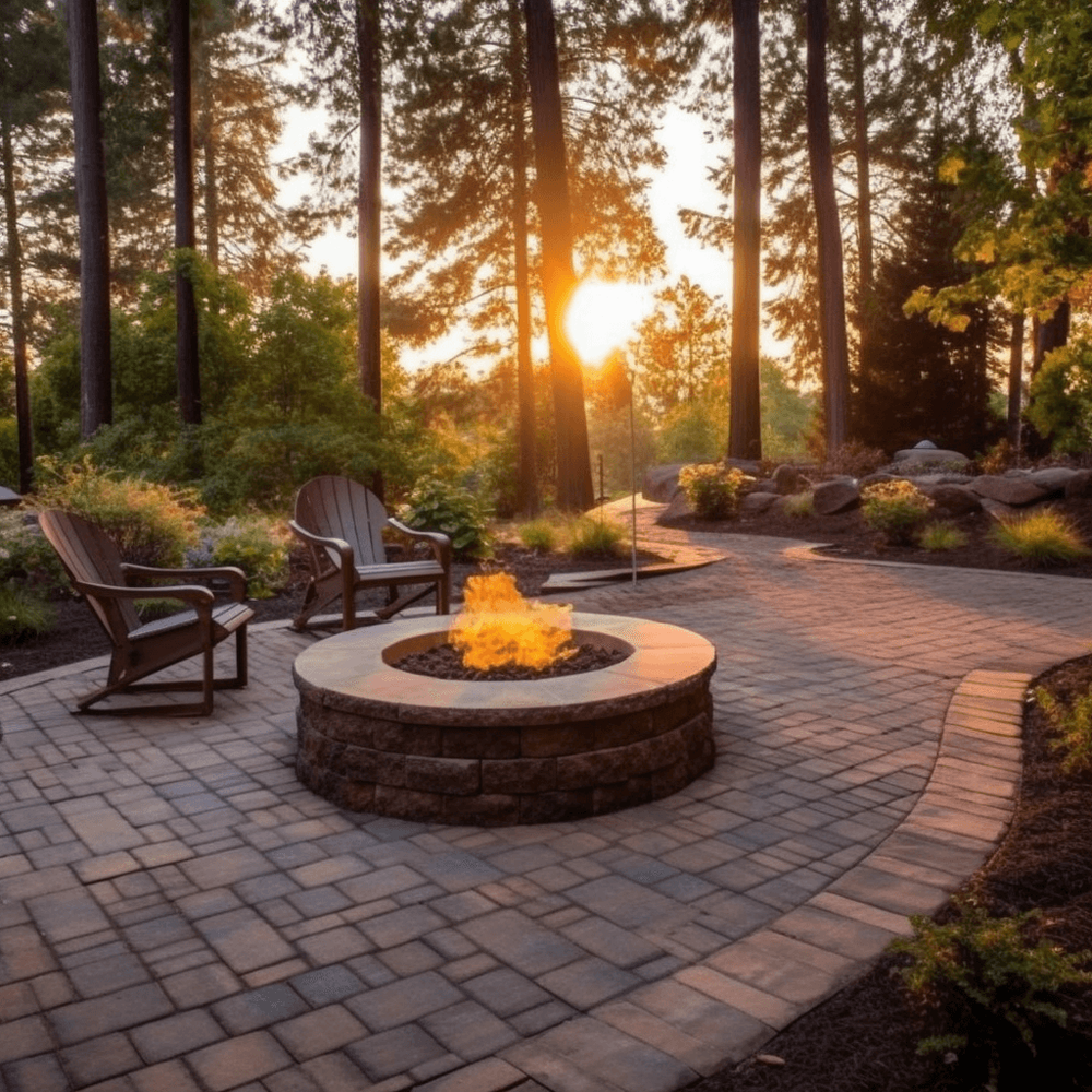 paver fire pit